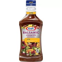 Kraft Light Balsamic Vinaigrette With Extra Virgin Olive Oil 8 Fl Oz